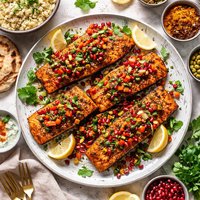 Moroccan Style Salmon