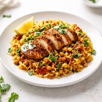 Moroccan Style Spicy Chicken Rice 25 Minutes to Make
