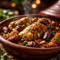 Moroccan Tagine with Chicken and Dates