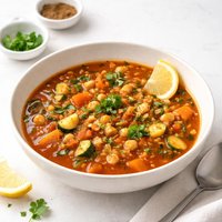 Moroccan Vegetable Soup Chorba