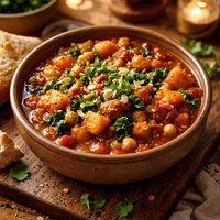 Moroccan Vegetarian Sweet Potato Stew