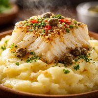 Morue Et Sa Puree Salt Cod and Mashed Potatoes