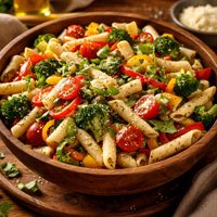 Mostaccioli Pasta Primavera Salad