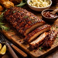 Mouth Watering Oven Barbecued Ribs