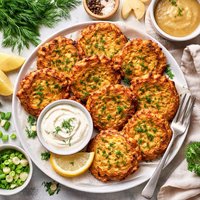 Mouthwatering Potato Pancakes with Dill