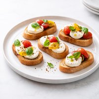 Mozzarella Crostini