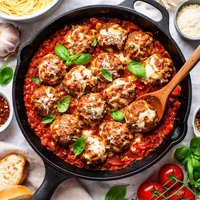 Mozzarella Meatballs