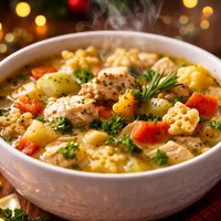 Mrs Claus Christmas Welcome Soup