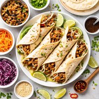 Mu Shu Style Pork Roll Ups