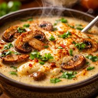 Muenster Mushroom Chipotle Cream Soup