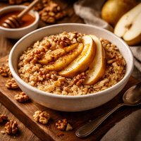 Muesli with Pears and Walnuts
