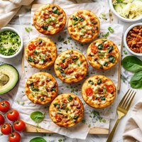 Muffin Sized Breakfast Quiche