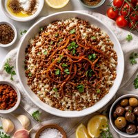 Mujaddarah Lentil and Rice Pottage