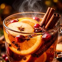 Mulled Fall Fruit Cider
