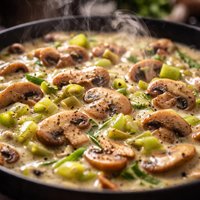 Mushroom and Leek Sauce