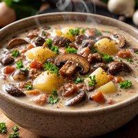 Mushroom and Potato Chowder