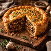 Mushroom and Quinoa Pie