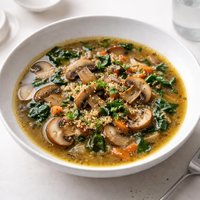 Mushroom and Quinoa Soup