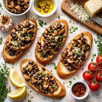 Mushroom Bruschetta