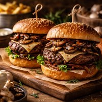 Mushroom Burgers