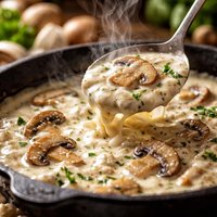 Mushroom Fondue Sauce