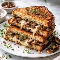 Mushroom Grilled Cheese