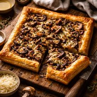Mushroom Gruyere Tart