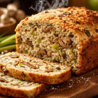 Mushroom Leek Bread Bread Machine