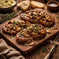 Mushroom Minute Steaks