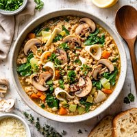 Mushroom Noodle Barley