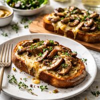 Mushroom Rarebit