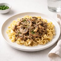 Mushroom Stroganoff
