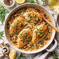 Mushroom Tarragon Chicken