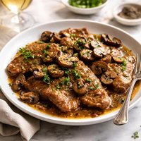 Mushroom Veal Marsala