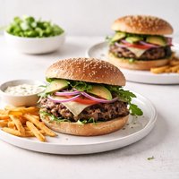 Mushroom Veggie Burgers