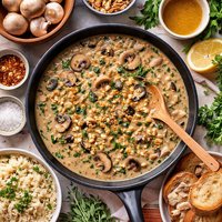 Mushroom Walnut Gravy Copycat from the Spot Natural Food Restaur