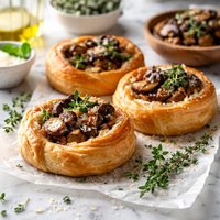 Mushrooms in Pastry