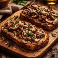 Mushrooms on Toast