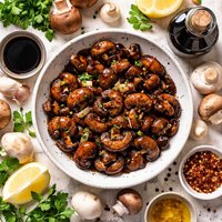 Mushrooms with Balsamic Vinegar
