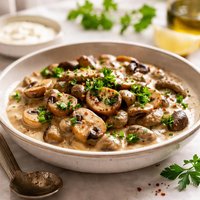 Mushrooms with Sour Cream