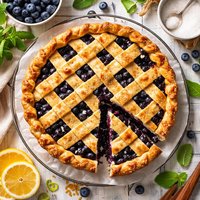 Muskoka Blueberry Pie