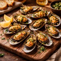 Mussels on the Half Shell