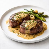 Mustard and Brandy Steaks