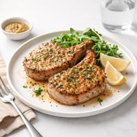 Mustard Baked Pork Chops