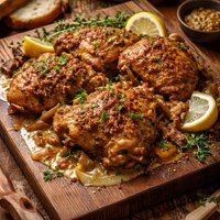 Mustard Braised Chicken