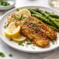 Mustard Crusted Tilapia