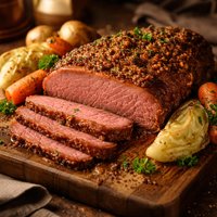 Mustard Glazed Corned Beef