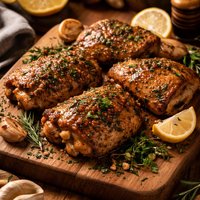 Mustard Herb Glazed Chicken