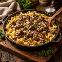 My Beef Stroganoff