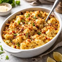 My Cauliflower Au Gratin
